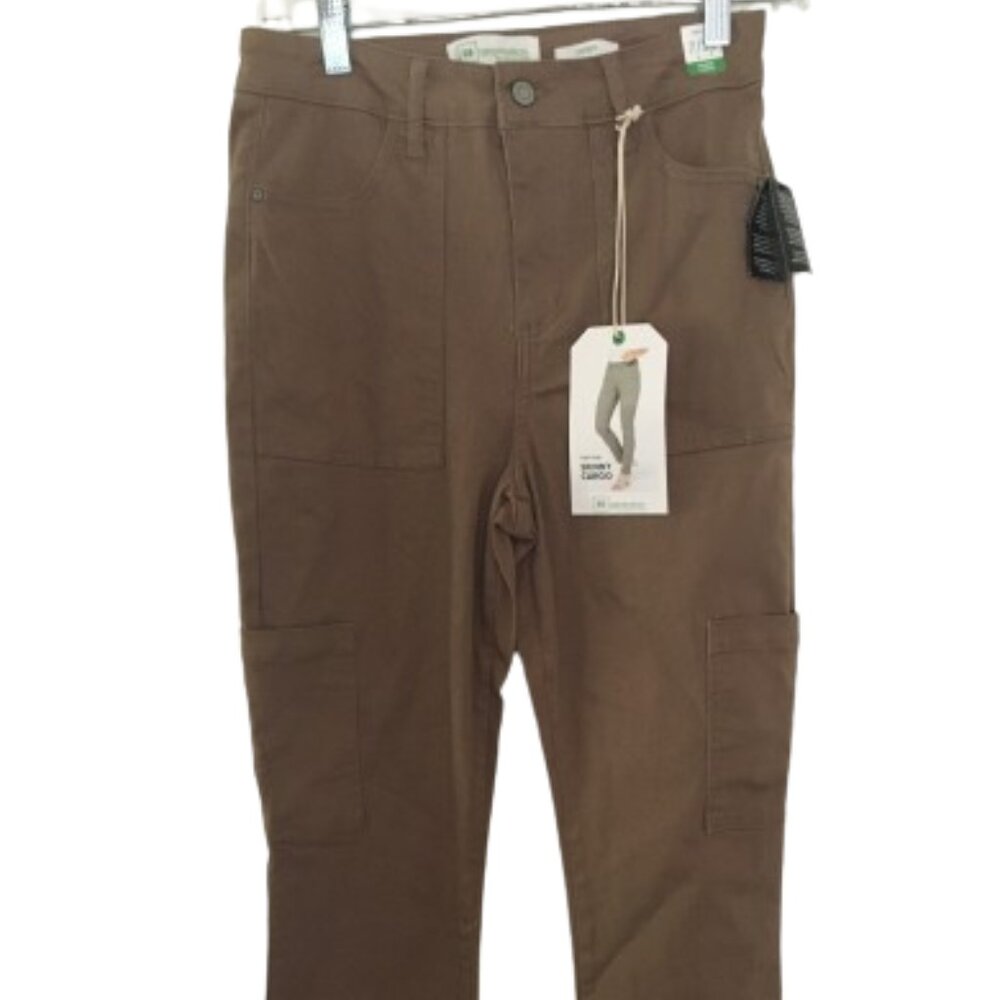 ReGeneration High Rise Skinny Cargo Size Juniors 7/28 NWT
